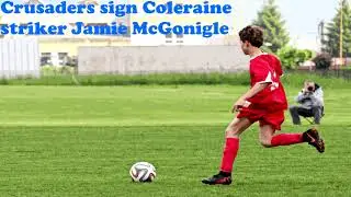 Crusaders sign Coleraine striker Jamie McGonigle