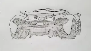 How to draw McLaren #how #to #draw #car #drawing #Cars #draw #rasm #chizish #как #нарисовать #машину
