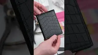 Сшил шикарный бифолд из крокодила для отца 🖤