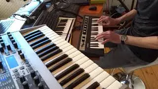 Winter sessions - Yamaha Reface CP + Access Indigo #yamahareface #7synths