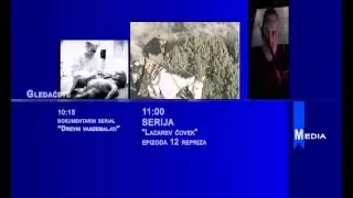 MEDIA TV najava programa cetvrtak  26 09 2013 JUTRO