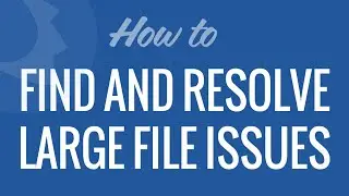 Find large file issues