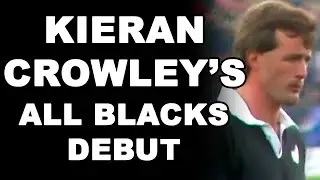 Kieran Crowley's All Blacks Debut