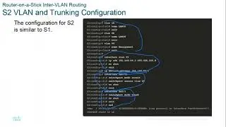 Cisco CCNA 7.0 SRWE module 4 inter VLAN routing 2021SP