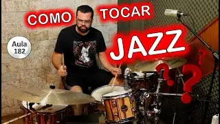 Como tocar Jazz na Bateria? 💥 Aprenda a tocar jazz💥
