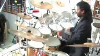 INDIAN  FOLK  STYLE  DRUMMING  BY  DRUMMER SRIDHAR