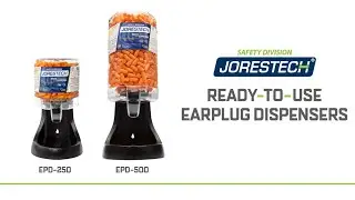 Earplug Dispenser Station with Wall-Mount and Tabletop Design by JORESTECH®