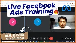 Live Facebook Ads Training  🎓 Inside a Live Google & Facebook Ads Training