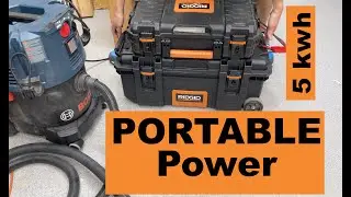 24-36 | Victron Phoenix 48v 1200VA Inverter Review | DIY 5 kwh portable Power Station | blue power
