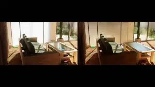 MMVS - Comparison Static lighting vs Lumen (UE5)