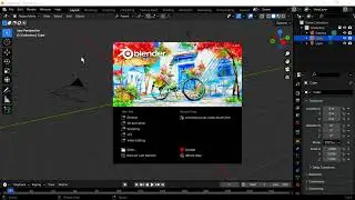 how to make 3D video Editing software Blender create objective 3D model character Blender Animate