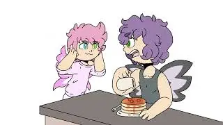 Blows up pancakes with mind 💥