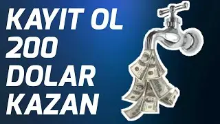 İNTERNETTEN DOLAR KAZANDIRAN SİTEM / KAYIT OL 200 DOLAR HEDİYE / YATIRIM YAPARAK PARA KAZAN