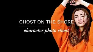 Ghost on the Shore character photo shoot