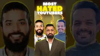 Top 3 Most Hated Indian YouTubers 🤬