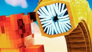 Sobreviví a un desierto Infinito con Gusanos Gigantes de DUNE en Minecraft