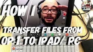 How I transfer files from OP-1 to iPad/ PC in 2020