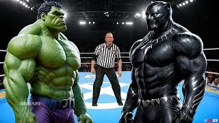 HULK VS BLACK PANTHER - EPIC BATTLE