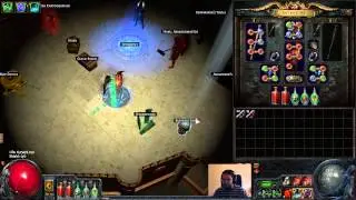 [GUIDE] My Summon raging spirits speed level / mapping character! Path of exile POE SRS summoner