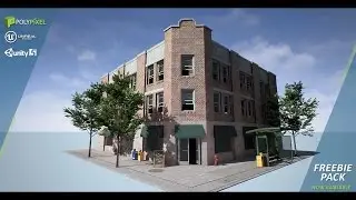 Unreal Engine 4 Polypixel Building