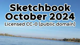 Sketchbook - October 2024 (CC-0 Public Domain Music)