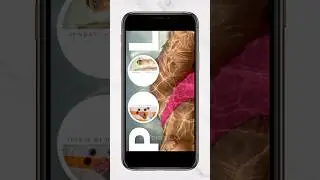 creative IG story idea pool #igstory #instagram #creativeideas #instastory