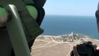 Тарханкут маяк с дельтаплана