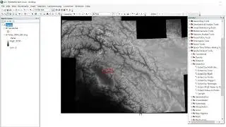 How to crop raster image in ArcGIS
