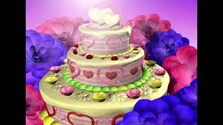 FREE VINTAGE RUSSIAN WEDDING 3D ANIMATION 22 | COPYRIGHT FREE VINTAGE WEDDING 3D ANIMATION  LOOP 22