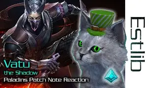 Paladins - Vatu the Shadow PATCH REACTION