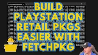 Build a Playstation 4 or 5 Retail Update PKG Easier with FetchPKG