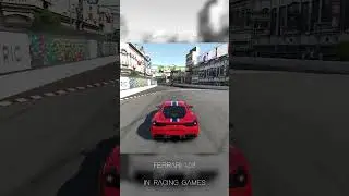 Ferrari 458 in Racing Games #racinggames #ferrari #needforspeed