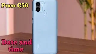 How To Set Date And Time In Poco C50, Set Date And Time In Poco C50, How To Set Date And Time