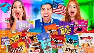 EXPERIMENTAMOS AS COMIDAS MAIS SINISTRAS DOS ESTADOS UNIDOS!! MELHORES COMIDAS!!