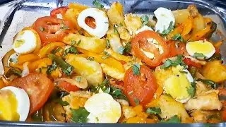 BACALHOADA SIMPLES E MUITO FÁCIL DE FAZER