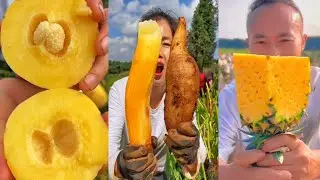 Farm Fresh Ninja Fruit | Tik Tok India | (Oddly Satisfying Fruit Ninja)