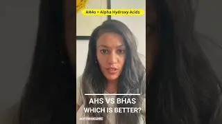 Which is better for your skin AHAs or BHAs? #skincare #beauty #skincareroutine #skincaretips
