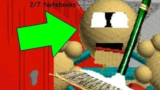 Gotta Sweep VS First Prize FIGHT in Baldi's Basics...(Baldi's Basics in Education and Learning)