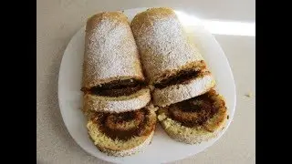 Быстрый Рулет на Йогурте