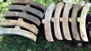 Колодки чугунные, закладка для печи.