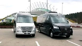 Bus Factory Luxury Line minibuses.