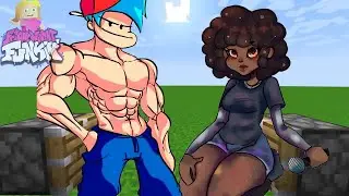 BOYFRIEND + CAROL = ???  | This is Real FNF in Minecraft