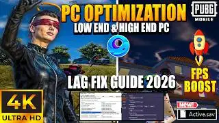 Gameloop + NVIDIA Optimization Guide 2026 | PUBG Mobile Emulator Lag Fix for Low & High End PCs