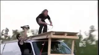 Van Surfing - Jackass Number Two Unreleased Scene