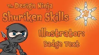 Badge Text Type On Path in Adobe Illustrator