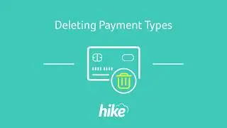 Deleting payment types