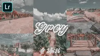 Cara Edit Foto Dengan Lightroom | Lightroom Mobile Tutorial | Grey Tone