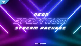 StreamSpell | Neon Spectrum Stream Package