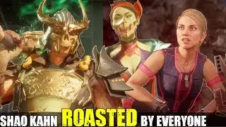 Who Roasts & Insults Shao Kahn the Best? (Relationship Banter Intro Dialogues) MK 11