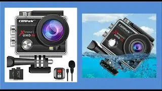 Campark Action Camera WIFI 4K UHD EIS 20MP Waterproof Outdoor Remote Control
